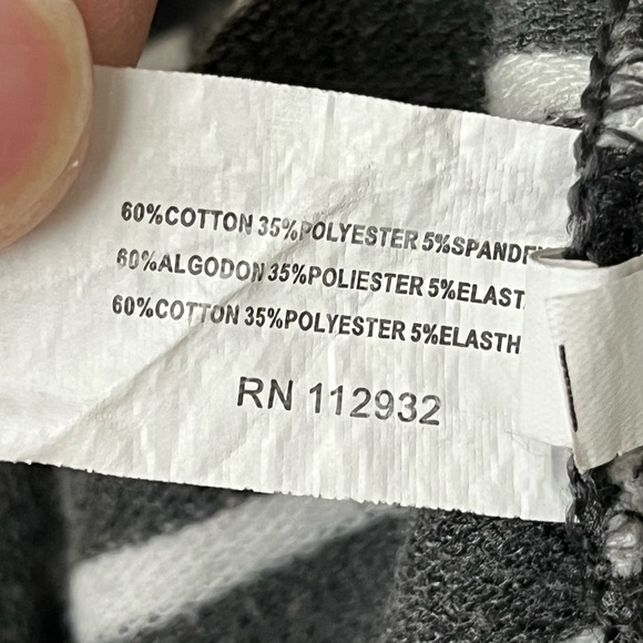 Be All Sportswear Corp Striped Kangaroo Pocket Mini Dress Nautical Preppy M - Picture 7 of 9